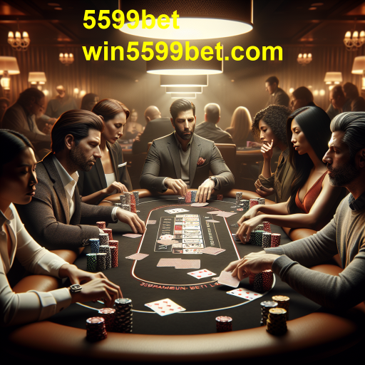Poker: A Emoção e Estratégia nas Cartas no 5599bet